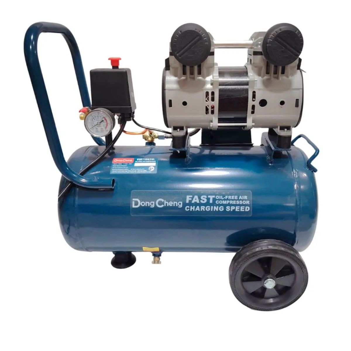 DONGCHENG - Compresora silenciosa 1100w 24 litros Dongcheng
