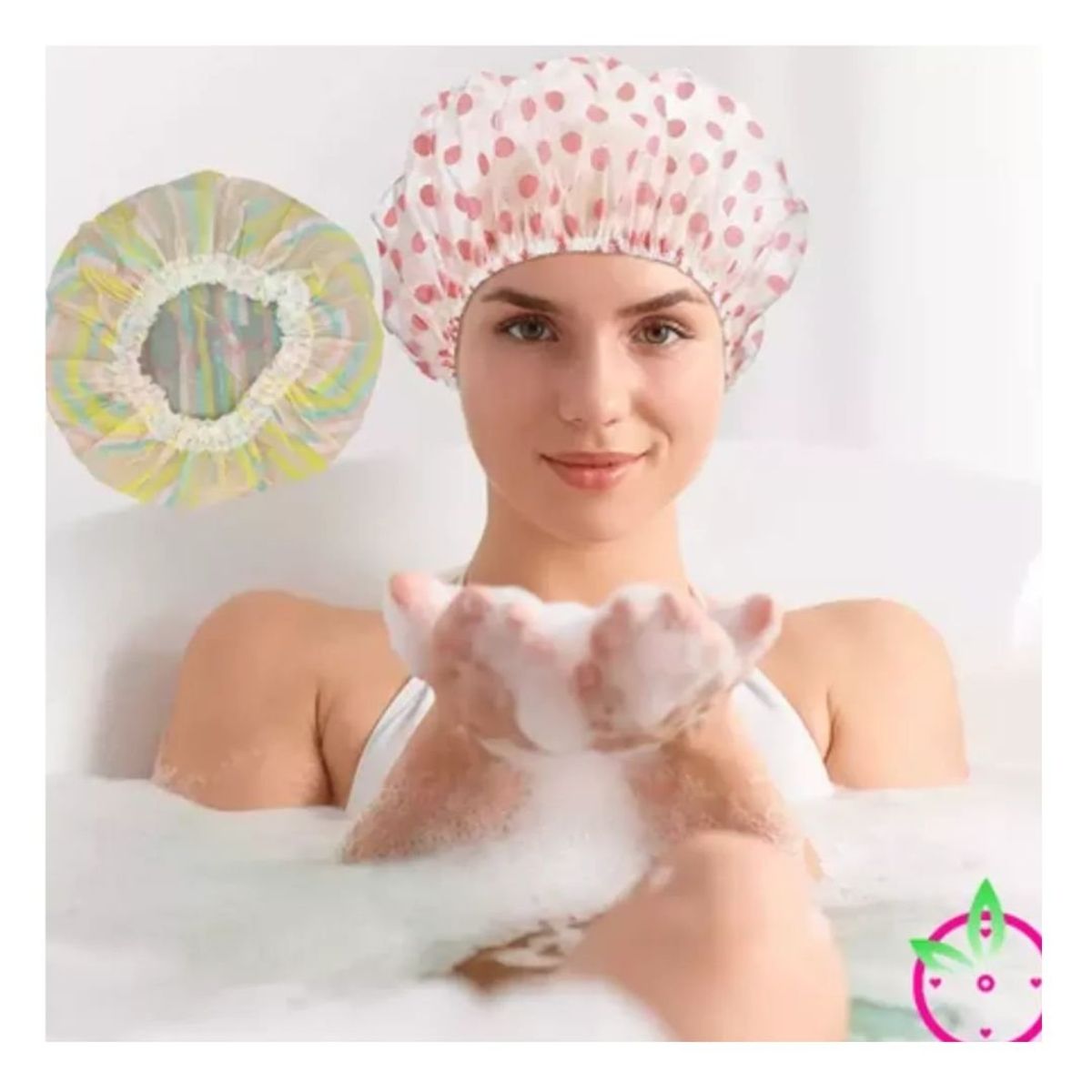 GENERICO - Gorros Plasticos Para Ducha Baño Impermeable
