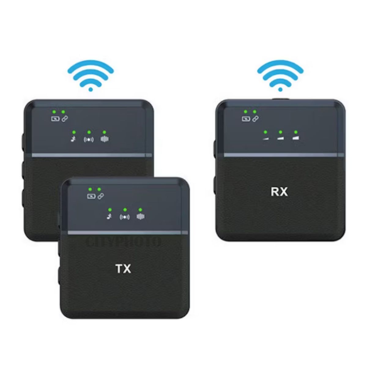 GENERICO - Microfono Inalambrico Tipo C Sx9 Doble Audio Para Celular