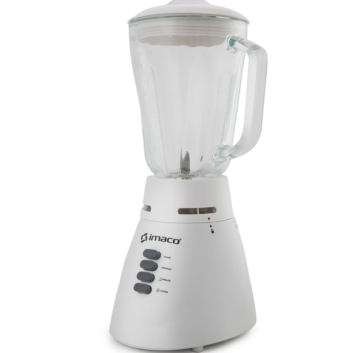 IMACO - Licuadora BL4125V 350 Watts Blanco 1.25 Litros.
