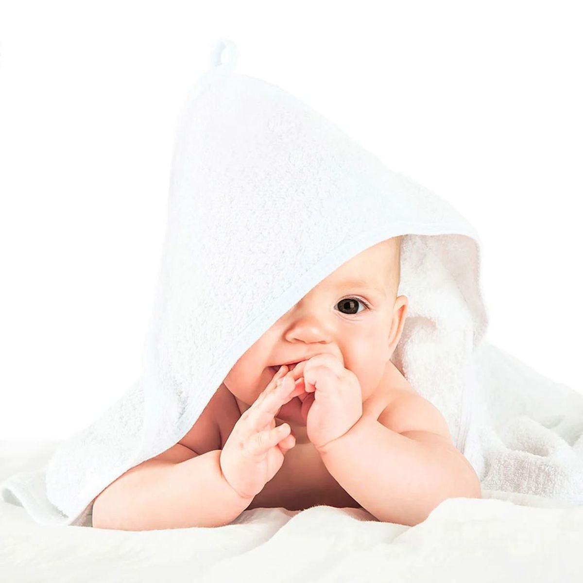 GENERICO - Toalla Con Capucha Para Bebe color Verde