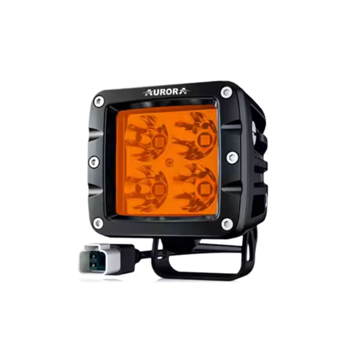 AURORA - FARO LED CUBO AURORA ALO-2-P4A AMARILLO AMBAR