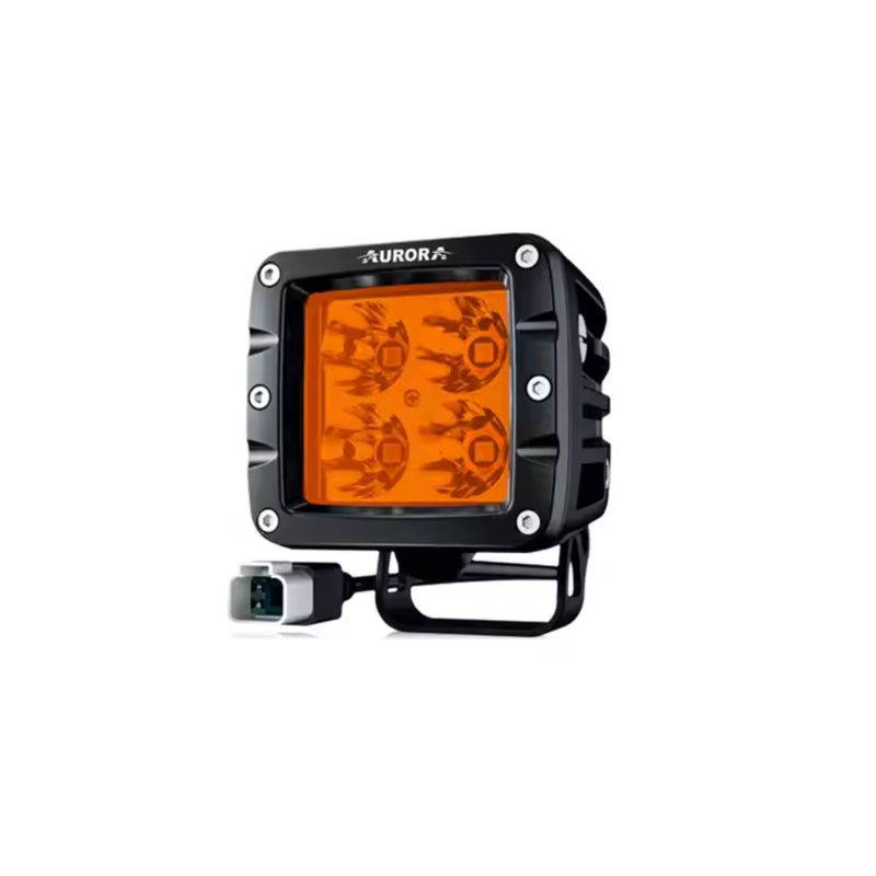 AURORA - FARO LED CUBO AURORA ALO-2-P4A AMARILLO AMBAR