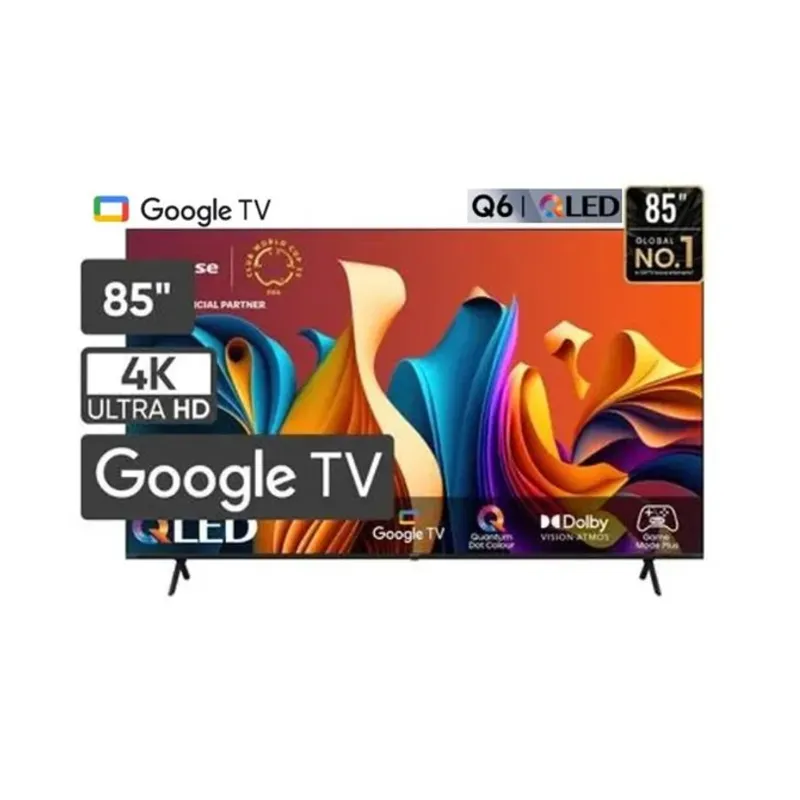 HISENSE - Televisor Hisense Qled 85 85q6n 4k Google Tv
