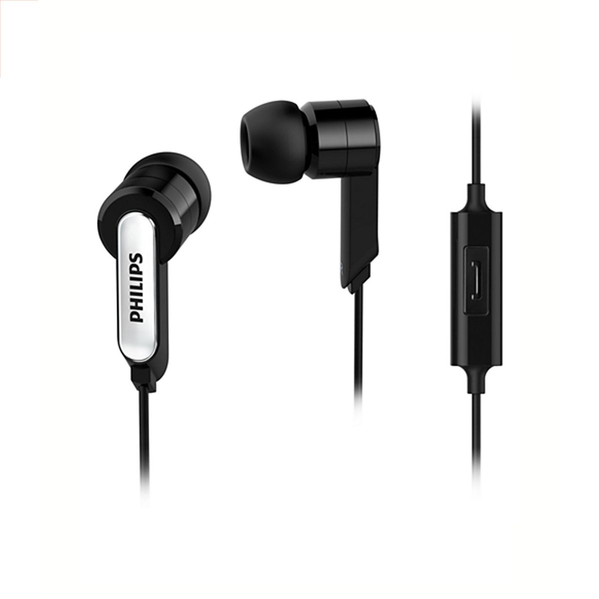 PHILIPS - Audífonos She1405 Con Micro Negro
