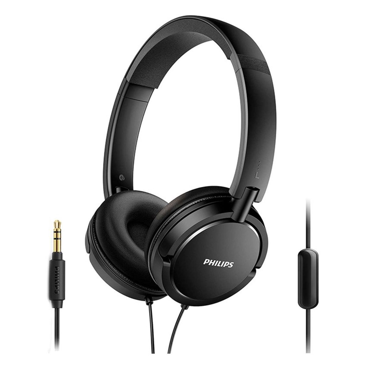 PHILIPS - Audífonos Extra Bass Con Micrófono SHL5005 Negro