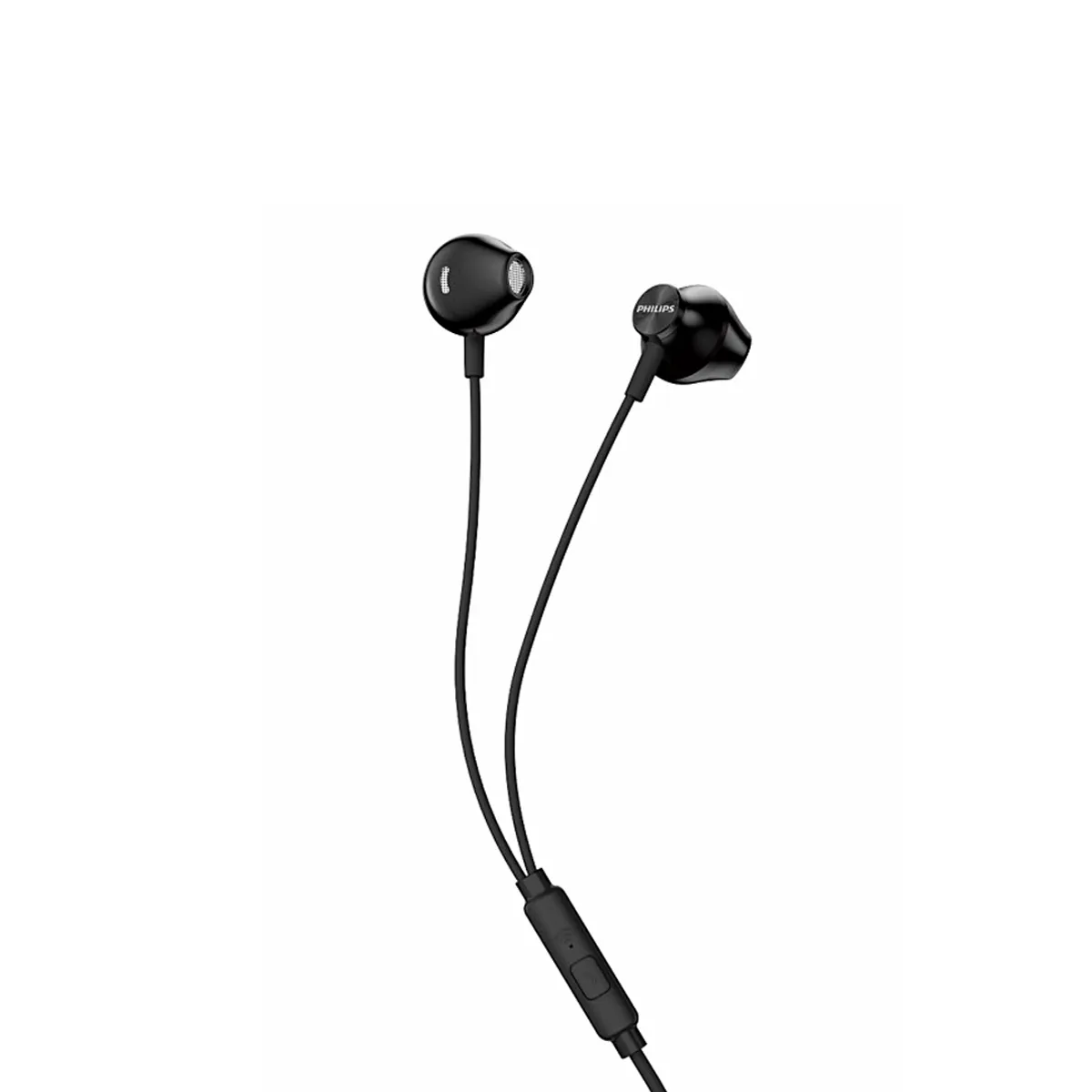 PHILIPS - Audífonos In-Ear Taue101Bk Negro Con Micrófono Y Bass Sound