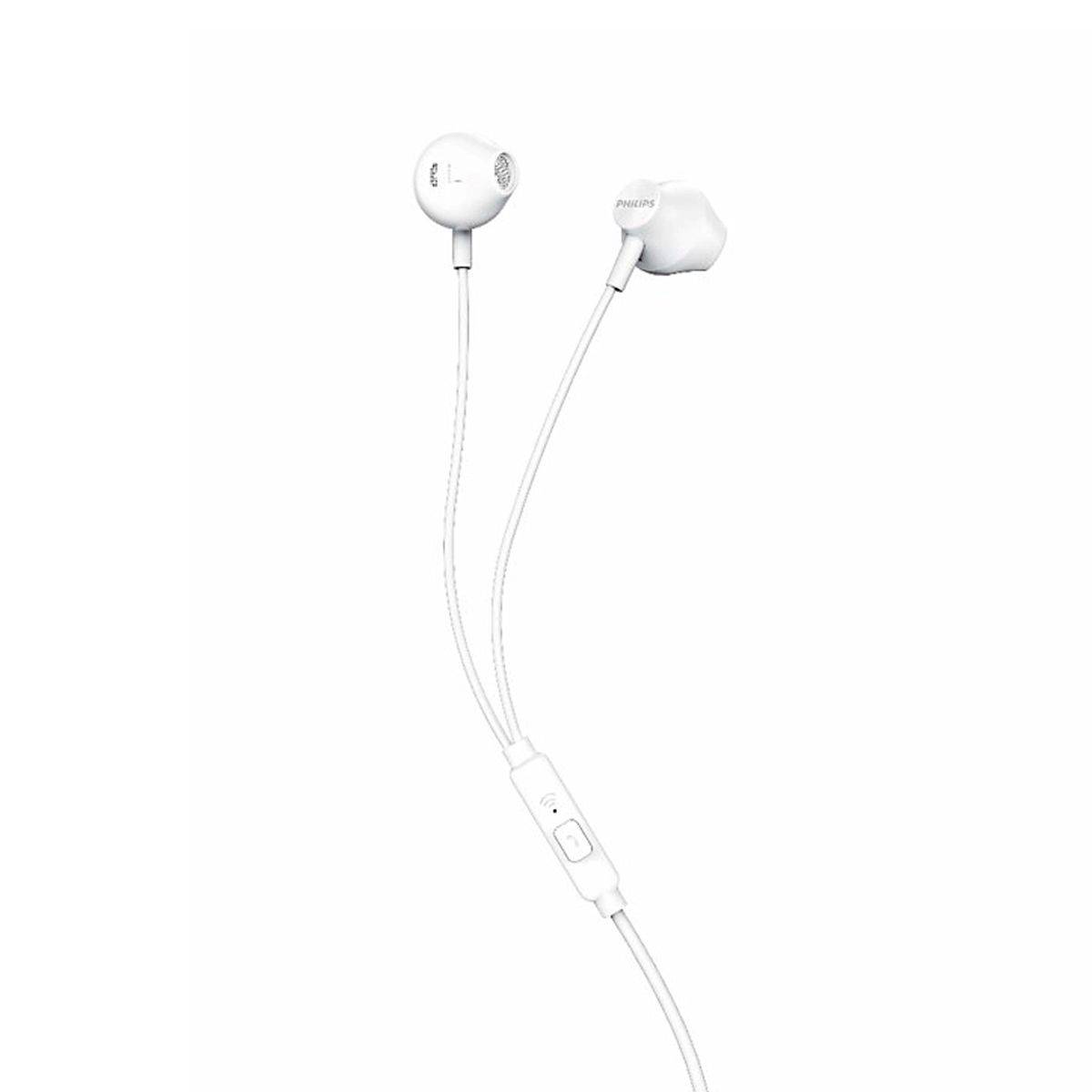 PHILIPS - Audifonos In Ear TAUE101wt Con micro 3.5 Mm Bass Sound Blanco