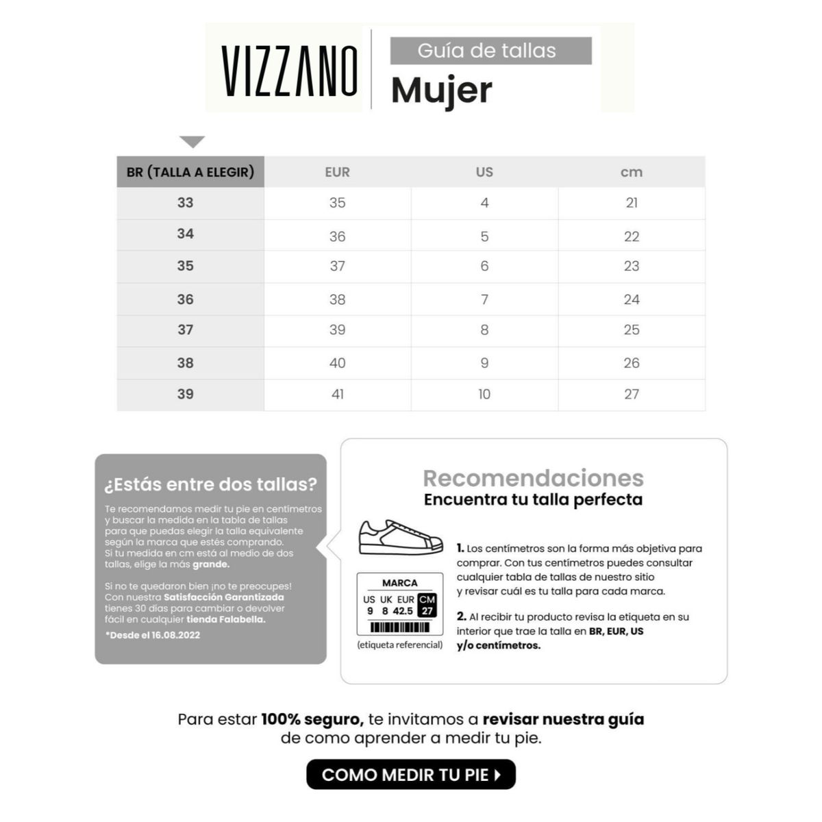 VIZZANO - Zapatillas Para Mujer Vizzano