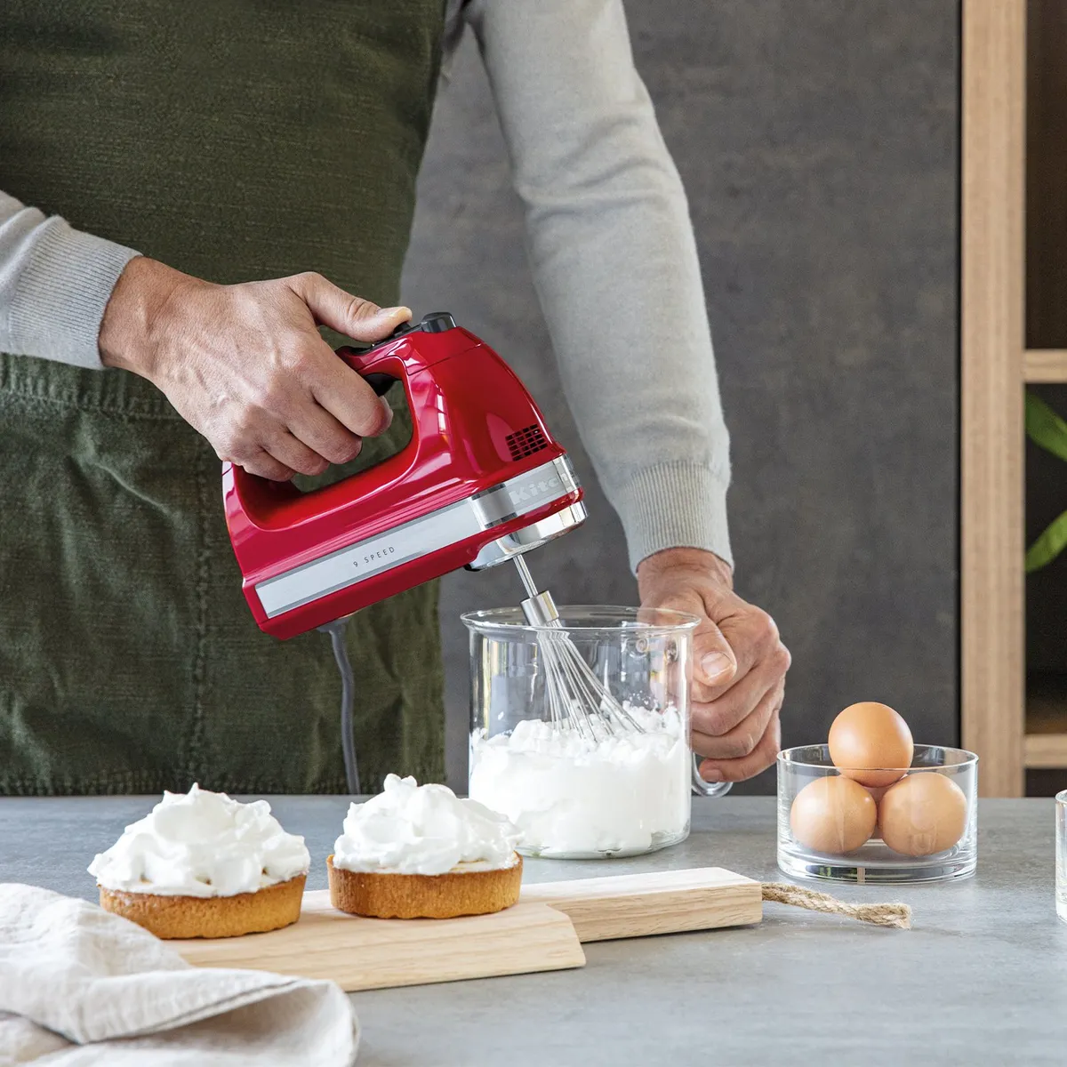 KITCHENAID - Batidora KitchenAid Manual Rojo