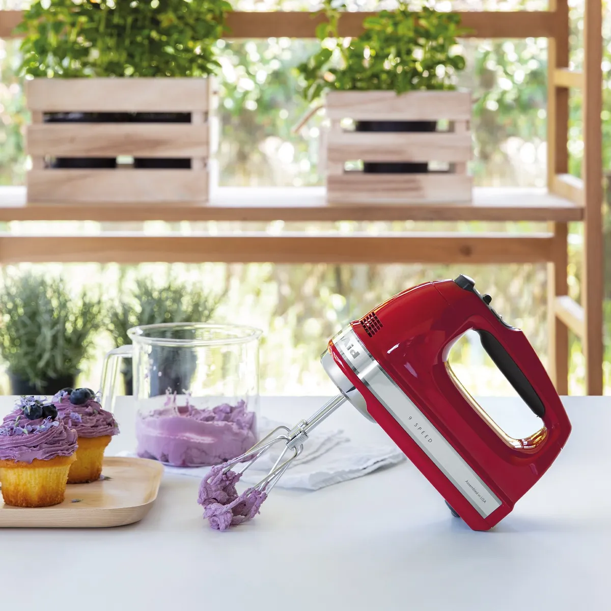 KITCHENAID - Batidora KitchenAid Manual Rojo