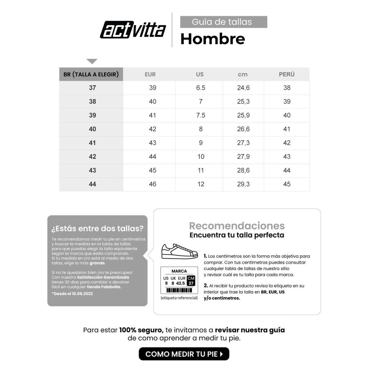 ACTVITTA - Zapatillas Para Hombre Actvitta