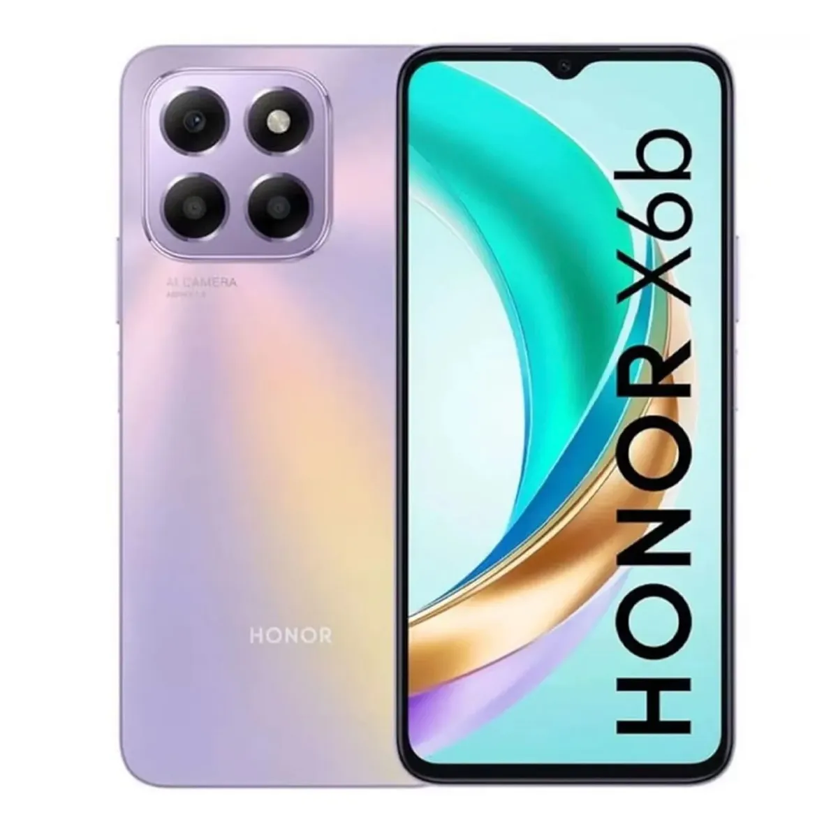 HONOR - Celular Libre Honor X6B 6.5 Pulg 128GB 4GB RAM Lila