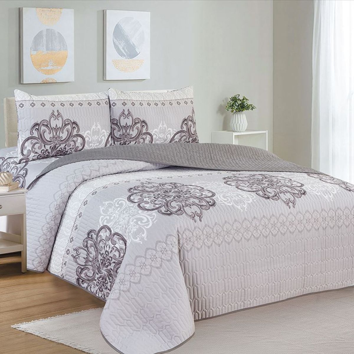 CASATEX - CUBRECAMA CASATEX 100% ALGODON KING SIZE