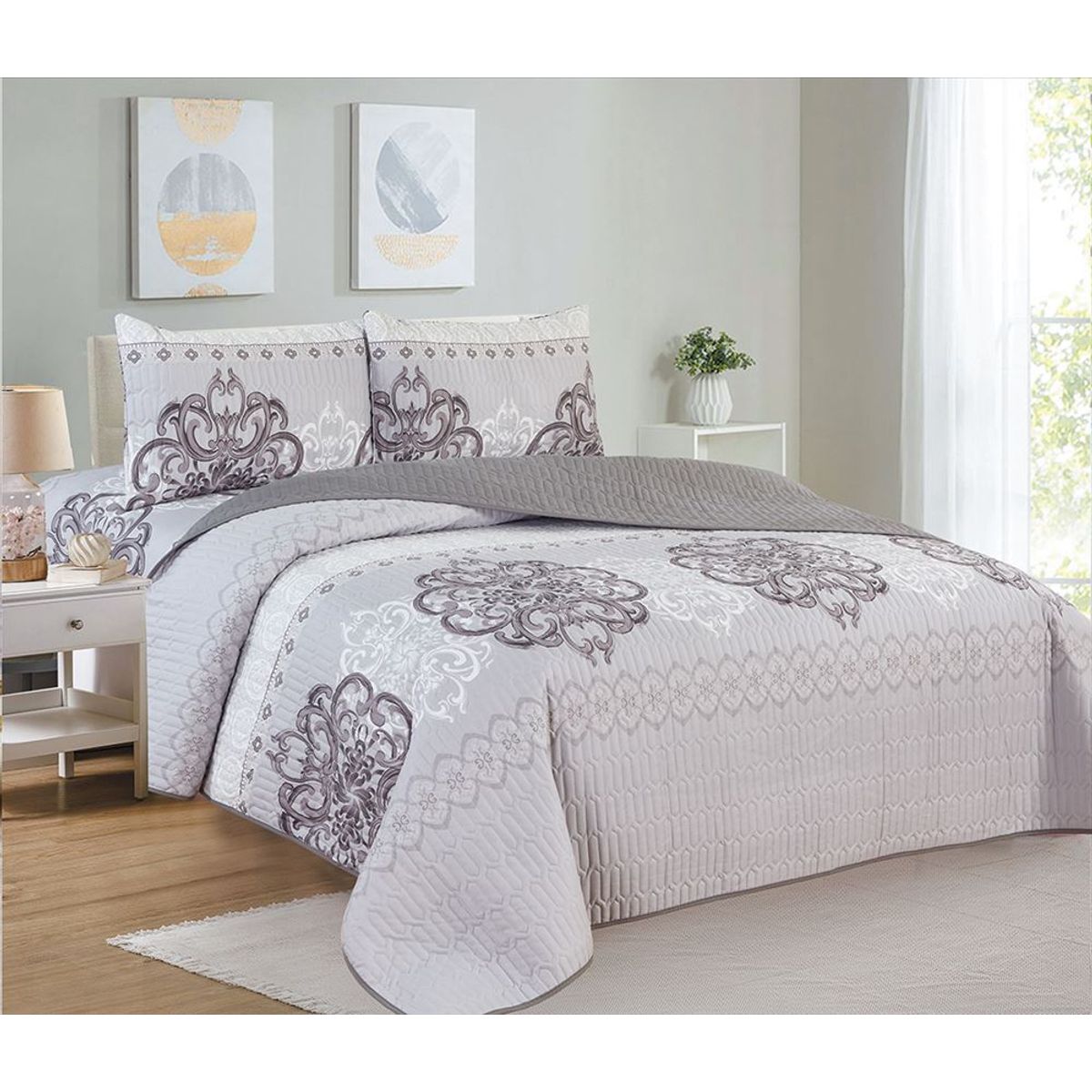 CASATEX - CUBRECAMA CASATEX 100% ALGODON KING SIZE