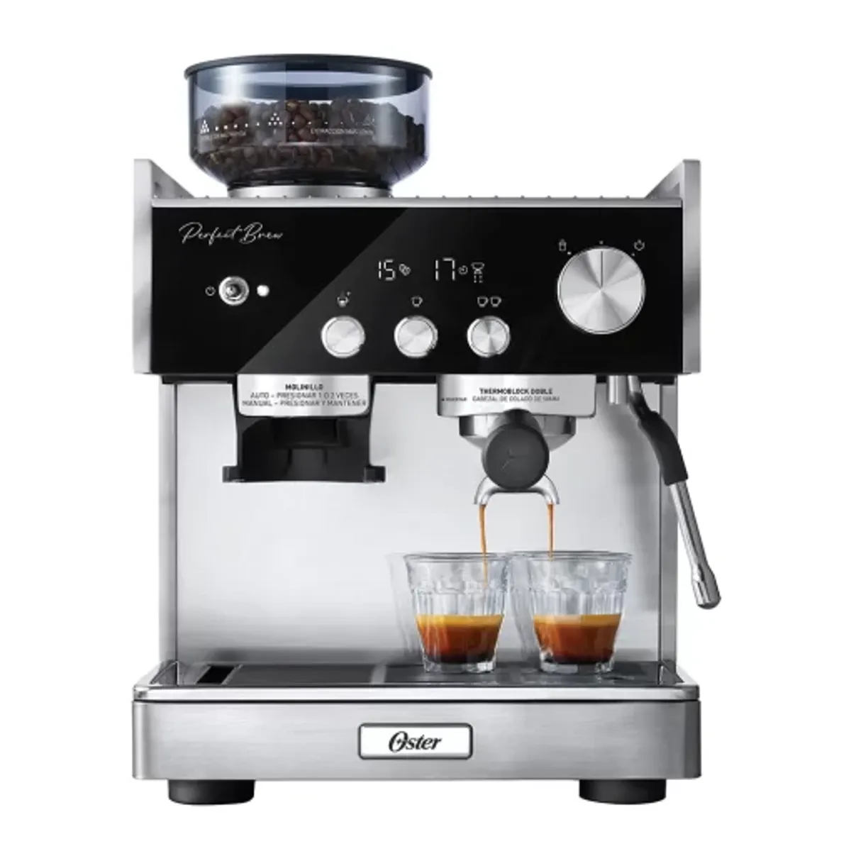 OSTER - Cafetera Oster®para Espresso Perfect Brew BVSTEM7400 053