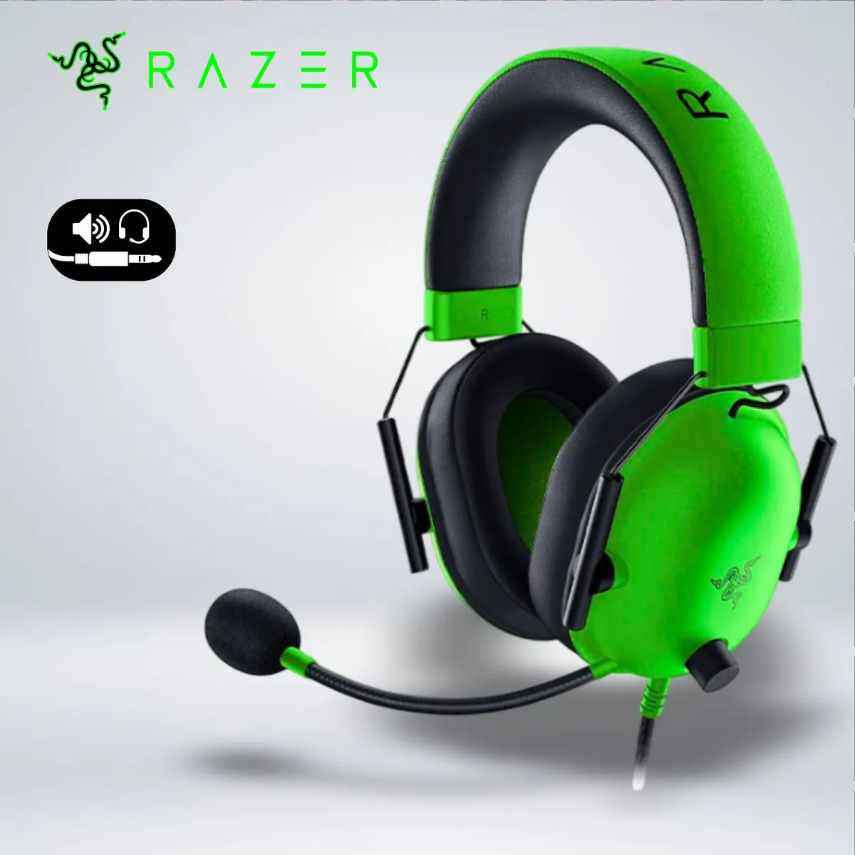 RAZER - AUDIFONO GAMER BLACKSHARK V2 X MULTIPLATAFORMA SONIDO ENVOLVENTE 7.1