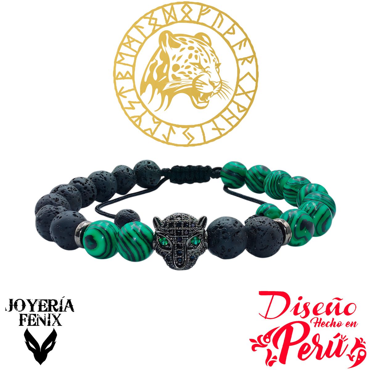 JOYERIA FENIX - Pulsera Leopardo Zircón V4 - Joyería Fenix