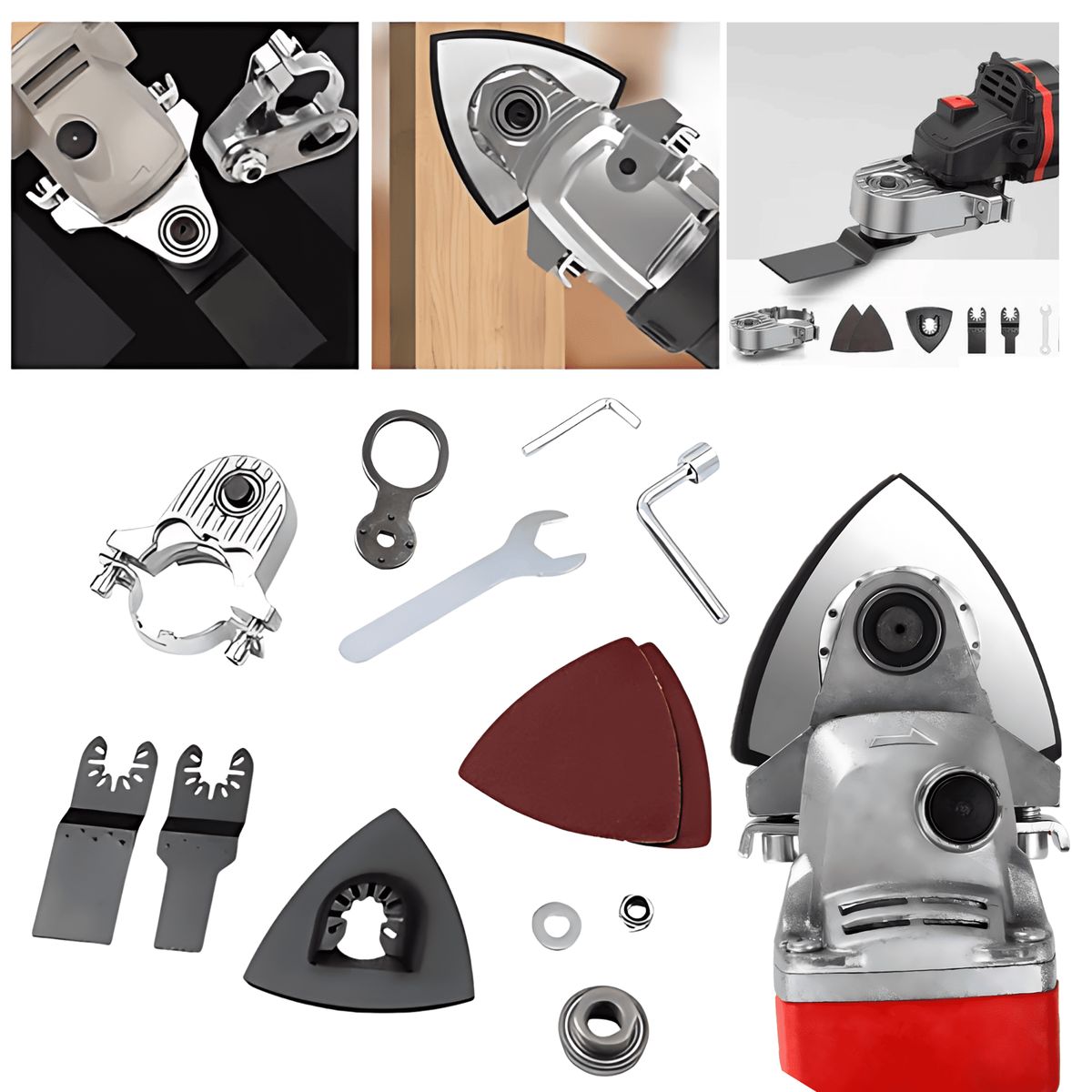 ROSH - Sierra 8 en 1 + Alicate + Adaptador Multifuncional ¡Top!