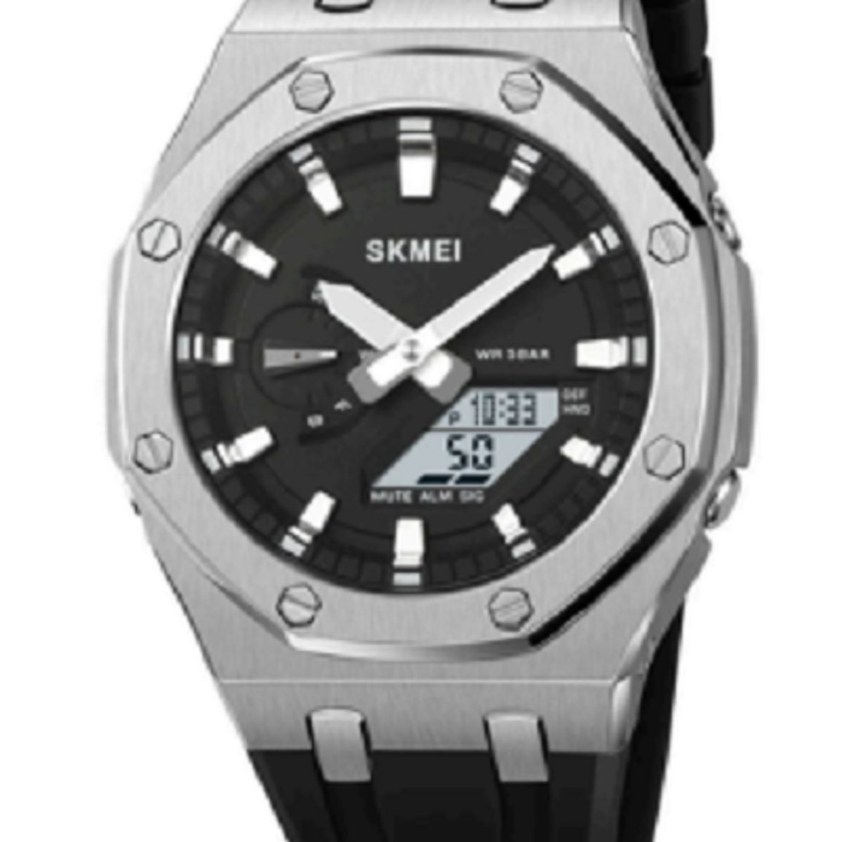 SKMEI - Reloj Skmei 2243 Correa Silicona Hora Mundial