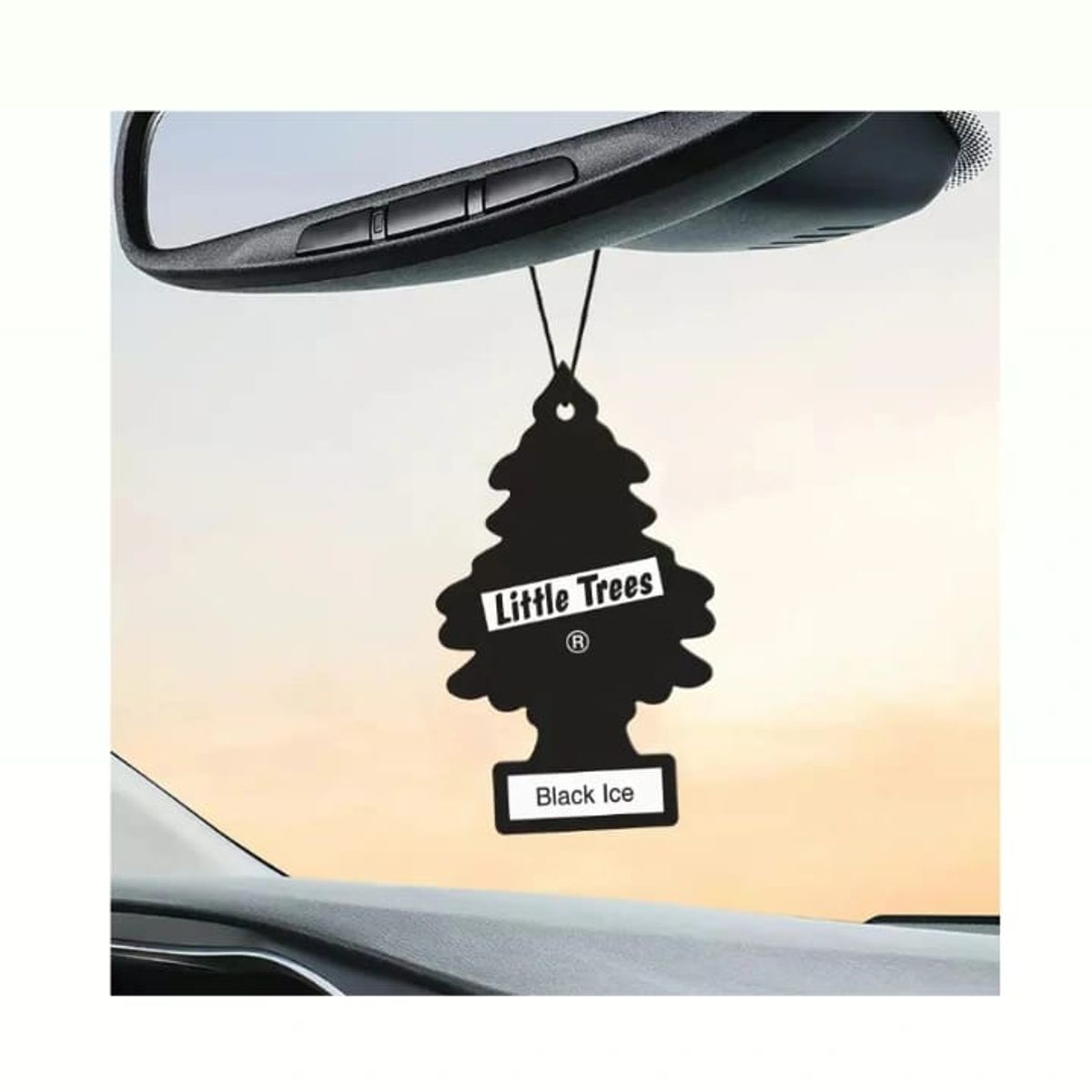 GENERICO - AMBIENTADOR COLGANTE PARA AUTO LITTLE TREES AROMA ACERO