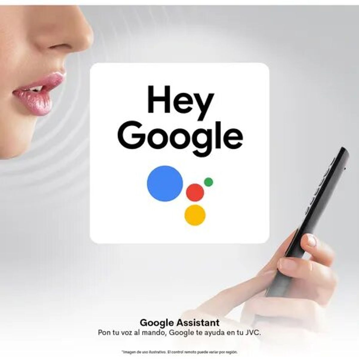 GENERICO - Televisor JVC 43 Smart TV control de voz negro - LT-43KM348