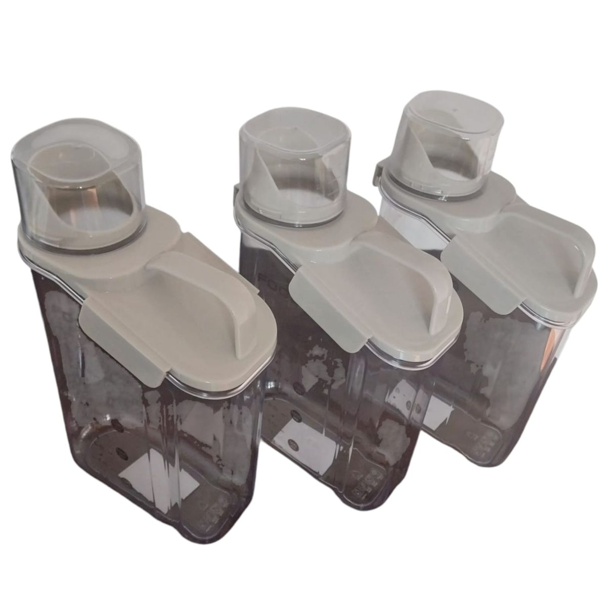 WELL BEING - COMBO 3 PAQUETES DEPÓSITOS HERMÉTICOS PARA GRANOS  I CREMAI 2800ML