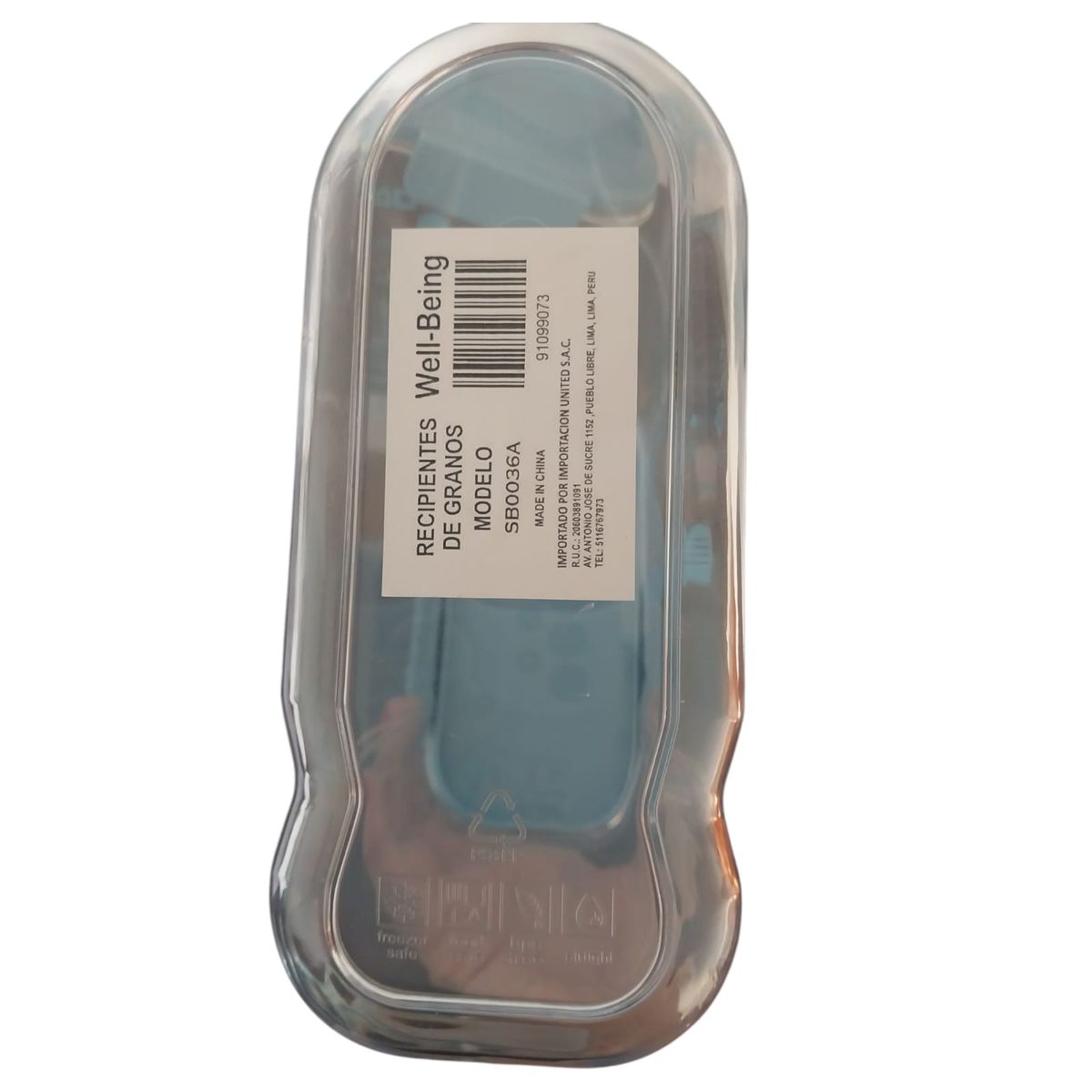 WELL BEING - COMBO 3 PAQUETES DEPÓSITOS HERMÉTICOS PARA GRANOS  I AZULI 2800ML