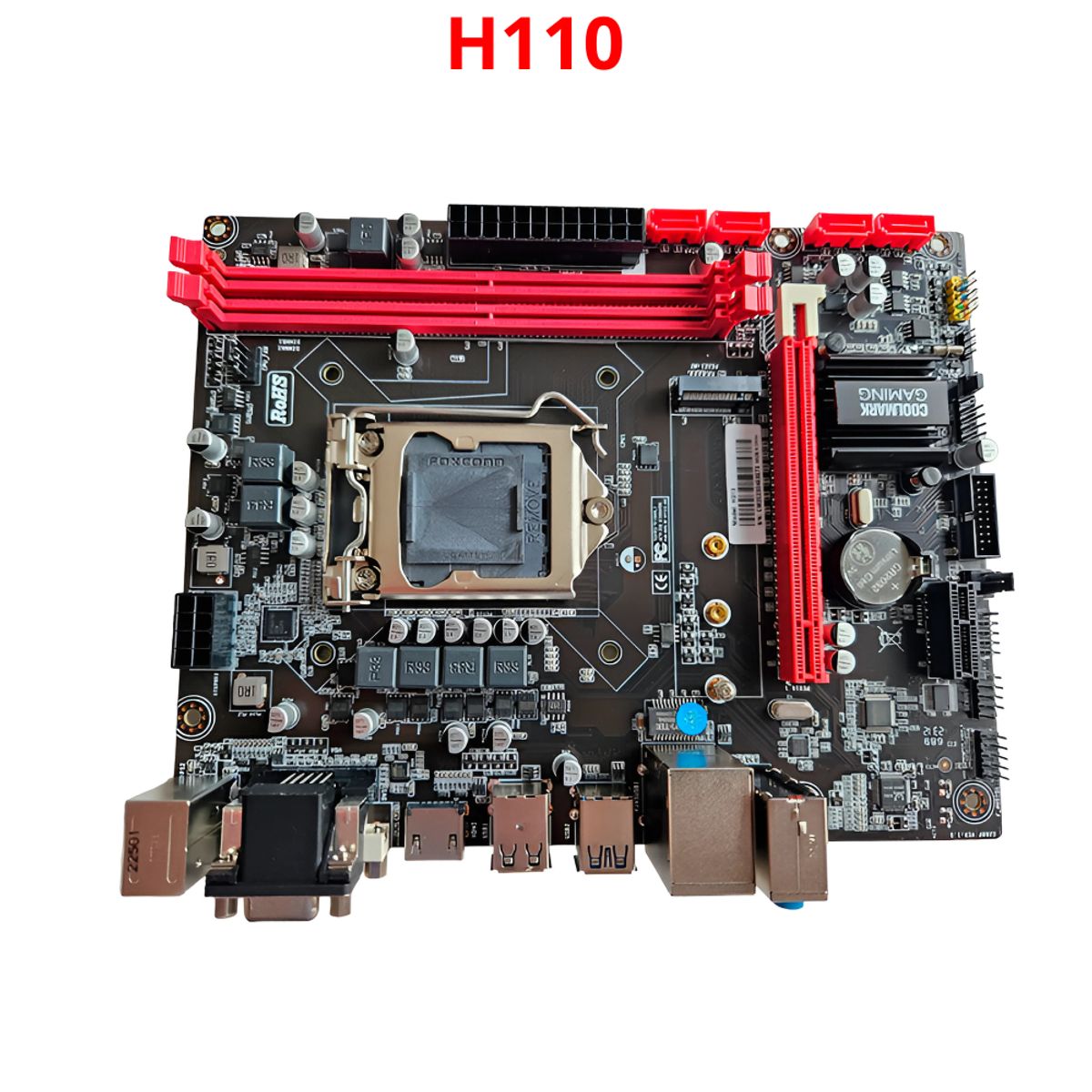GENERICO - PLACA MADRE H110 LGA 1150 COOLMARK PARA INTEL 6TA Y 7MA GENERACION