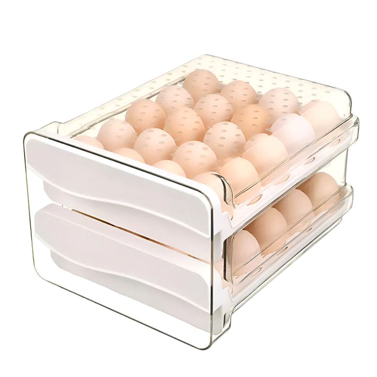 GENERICO - Porta Huevos de 2 Niveles 40 unid