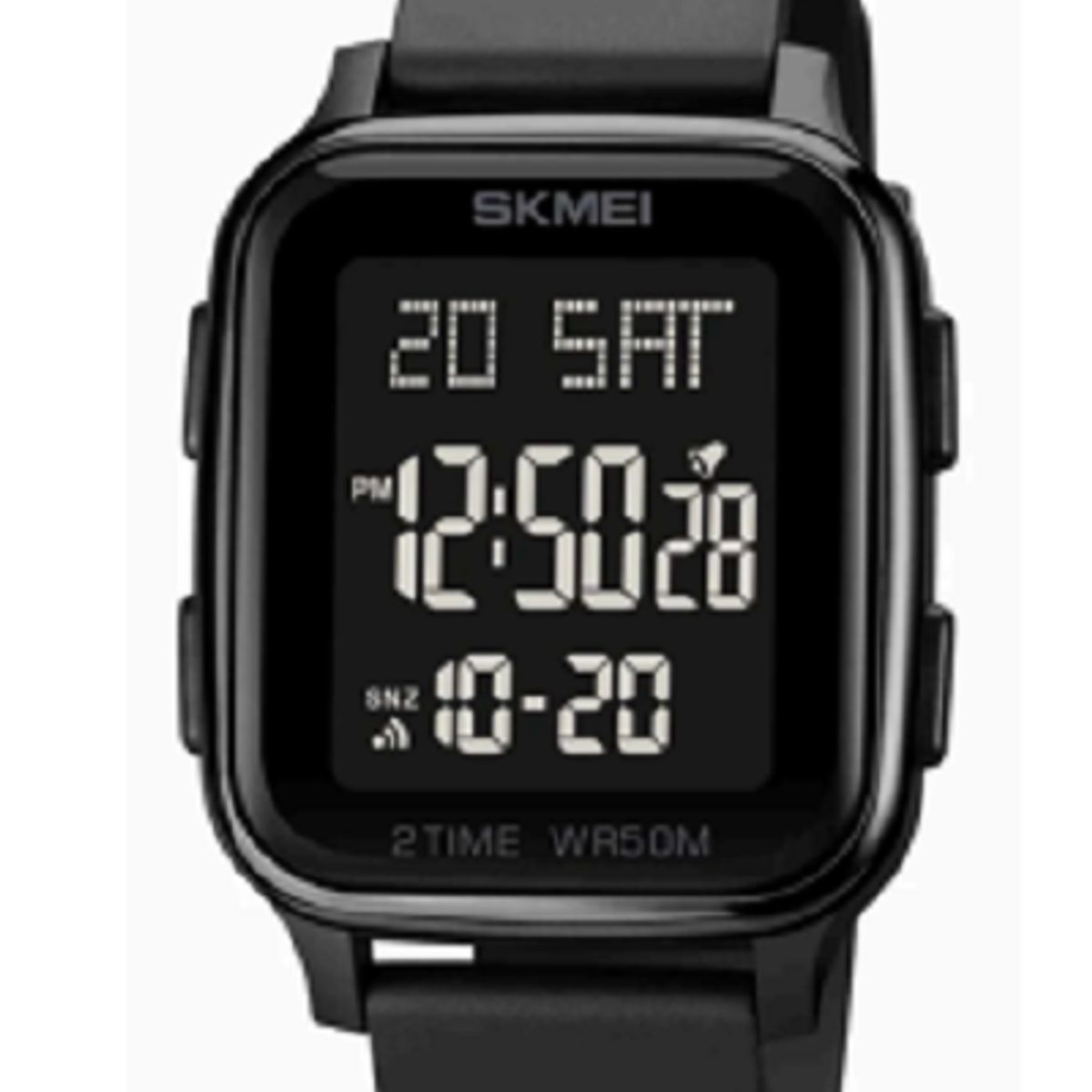 SKMEI - SKMEI 1858BK  reloj deportivo digital para hombre
