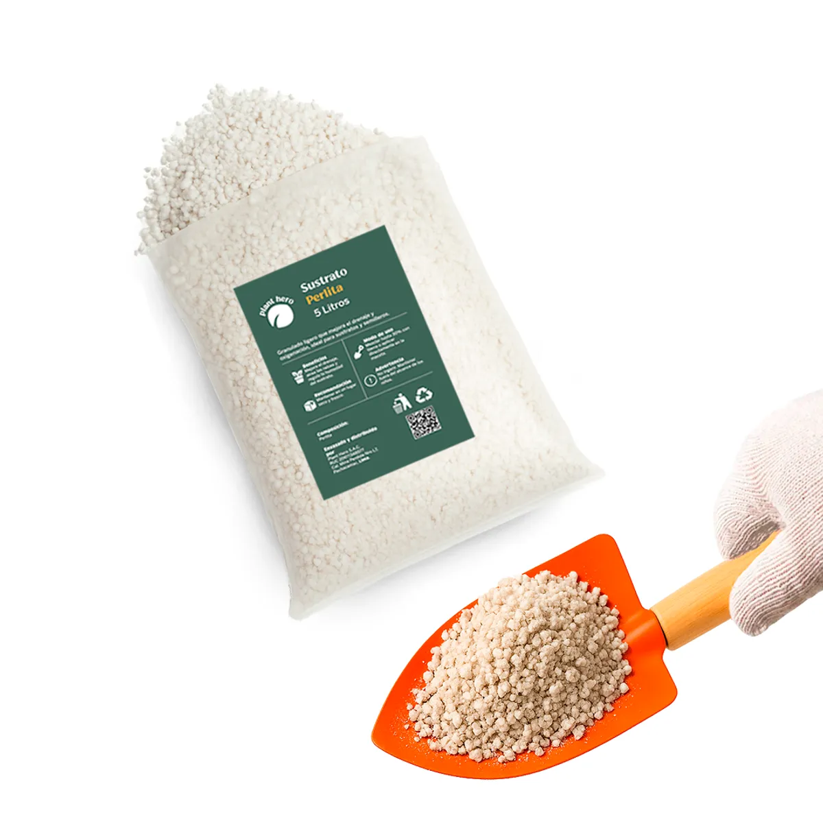 GENERICO - Perlita de 5 Litros para Plantas