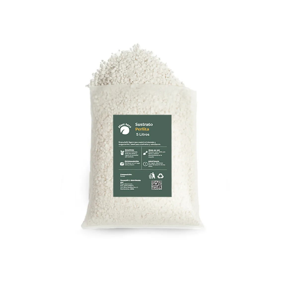 GENERICO - Perlita de 5 Litros para Plantas