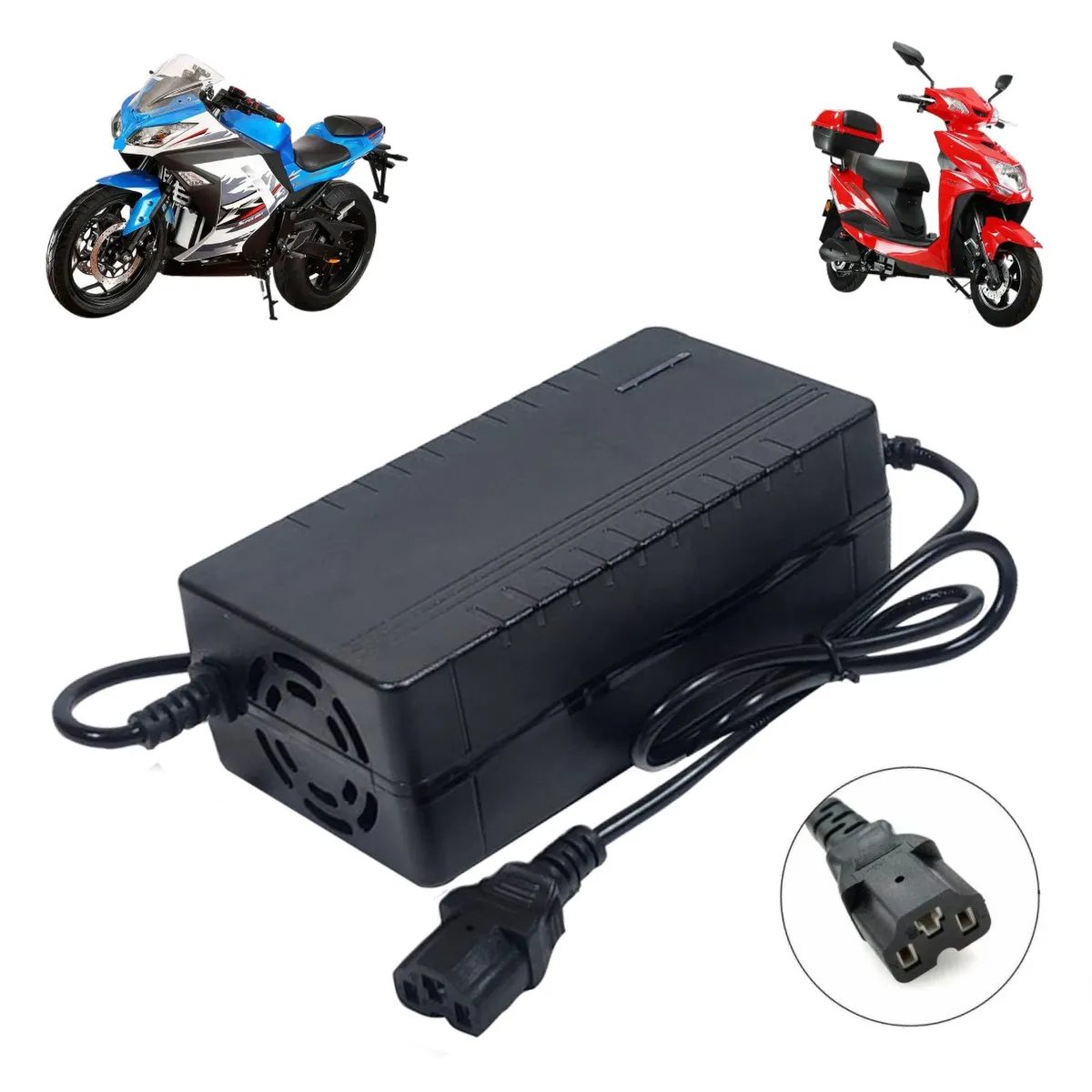 ADVANTECH - Cargador Para Moto Eléctrica de 72V Batería Litio Sal 84V 3A