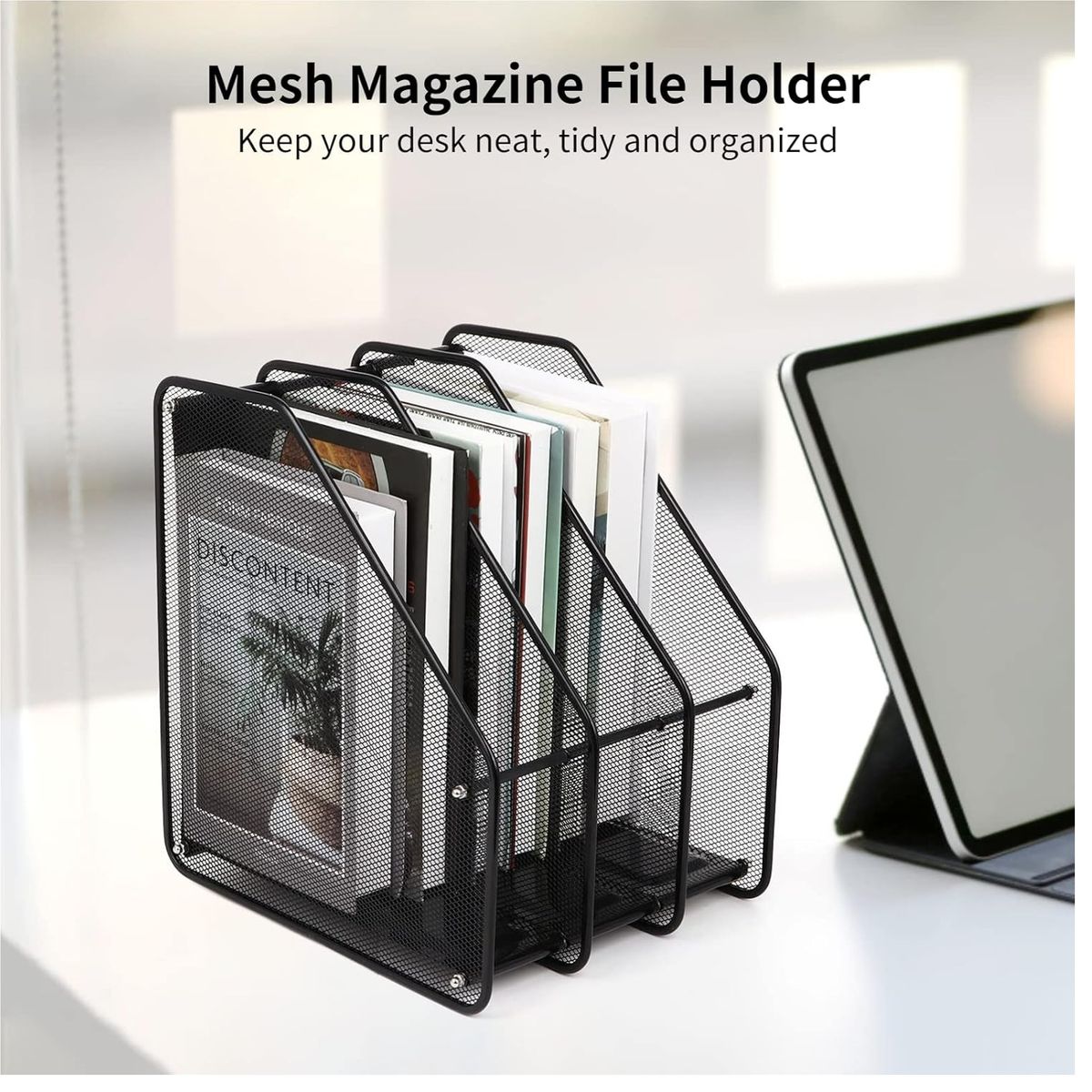 GENERICO - Organizador de Documentos de Metal de 3 Niveles