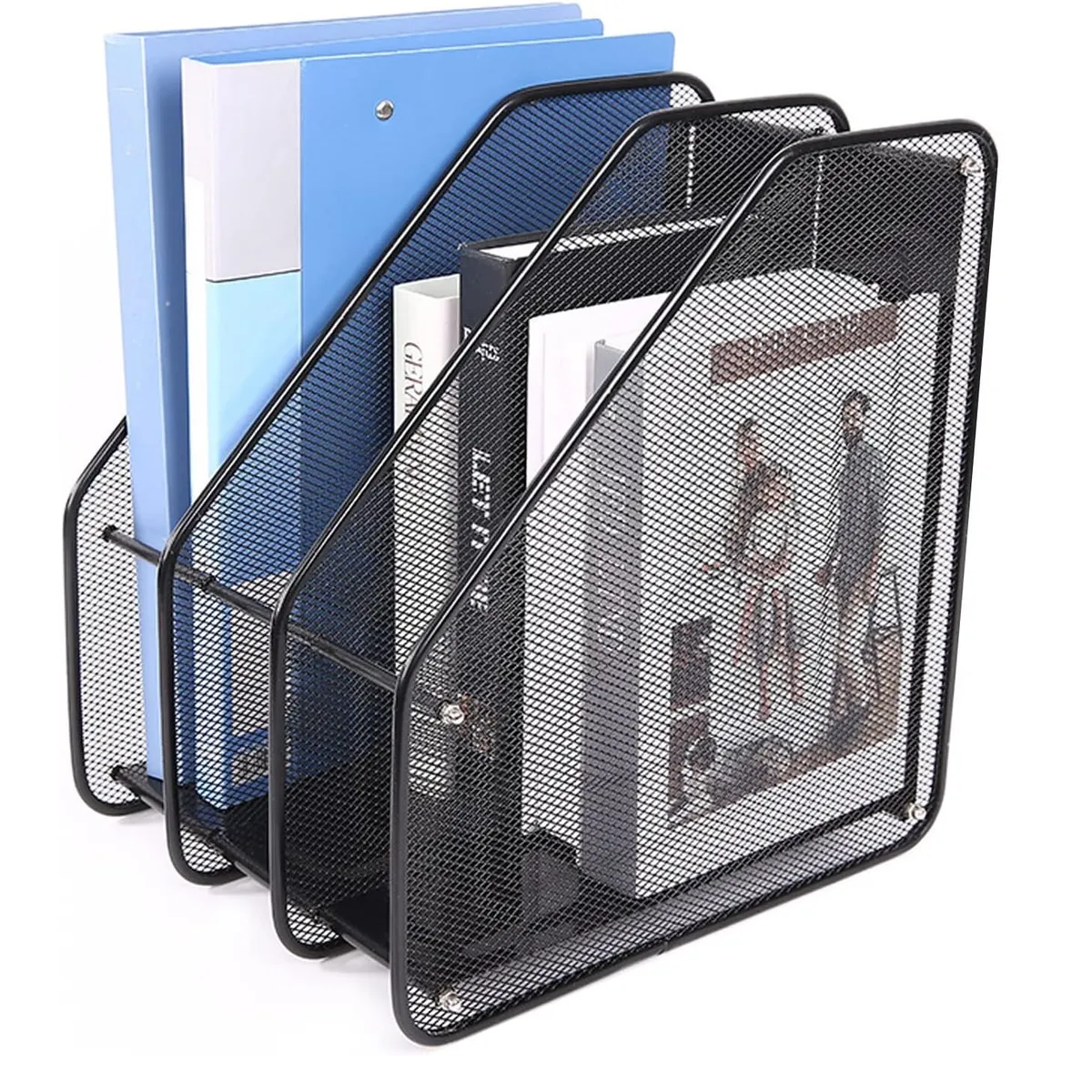 GENERICO - Organizador de Documentos de Metal de 3 Niveles