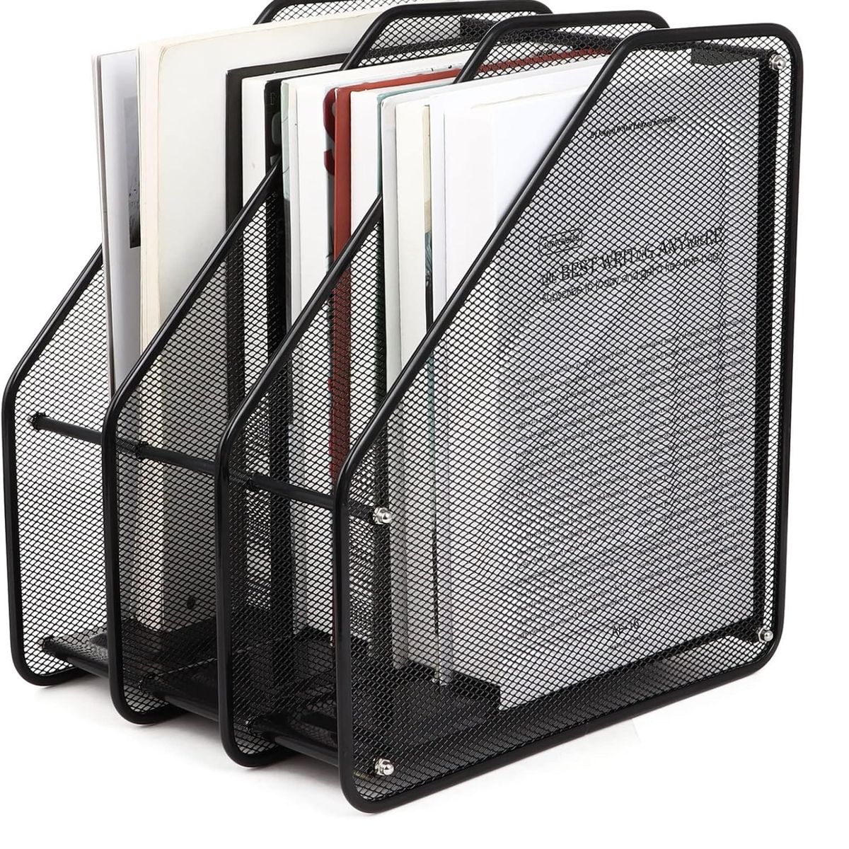 GENERICO - Organizador de Documentos de Metal de 3 Niveles