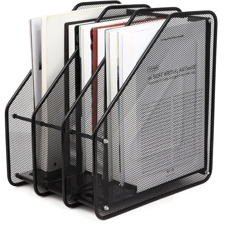 GENERICO - Organizador de Documentos de Metal de 3 Niveles