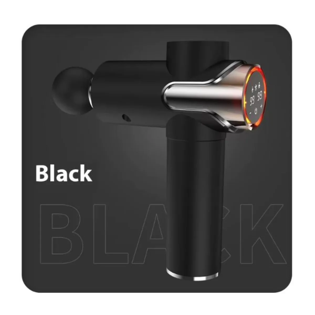 GENERICO - Maquina Masajeadora Black de 4 Cabezales