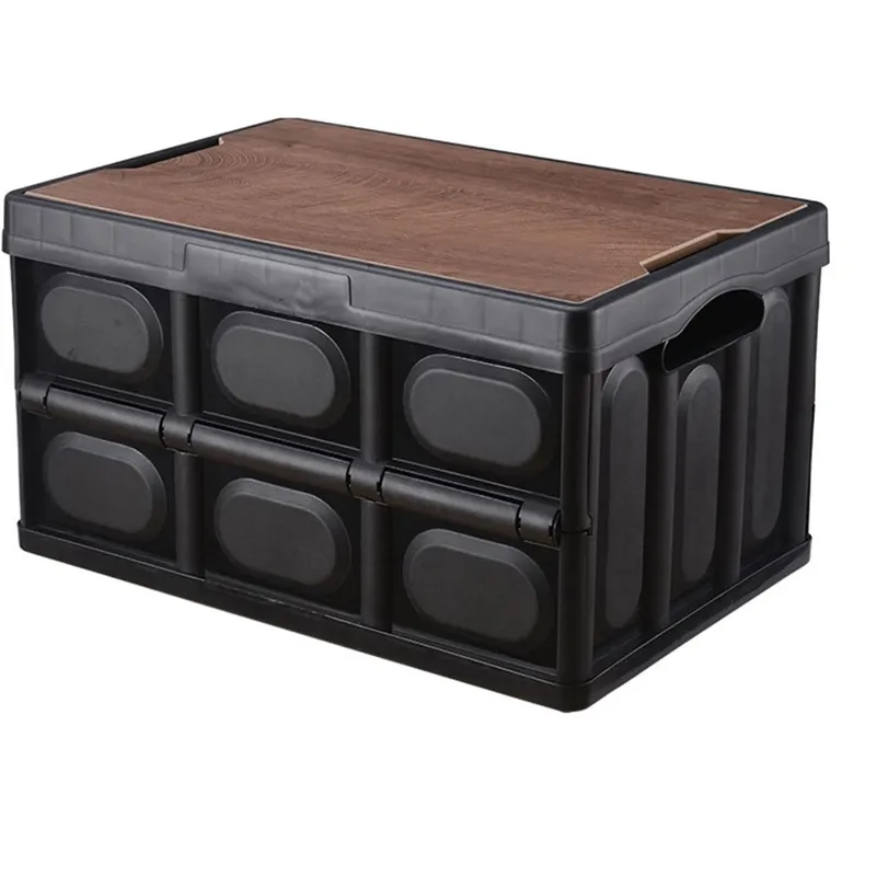 GENERICO - Caja de Almacenamiento Portatil y Plegable para Acampar