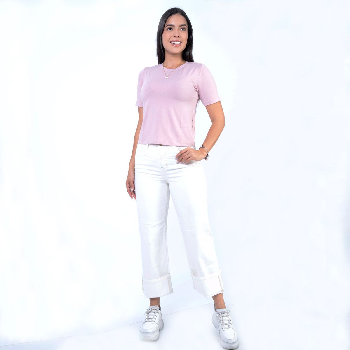 JAROLA - Pantalón Straight Roll Up Jarola Manuela