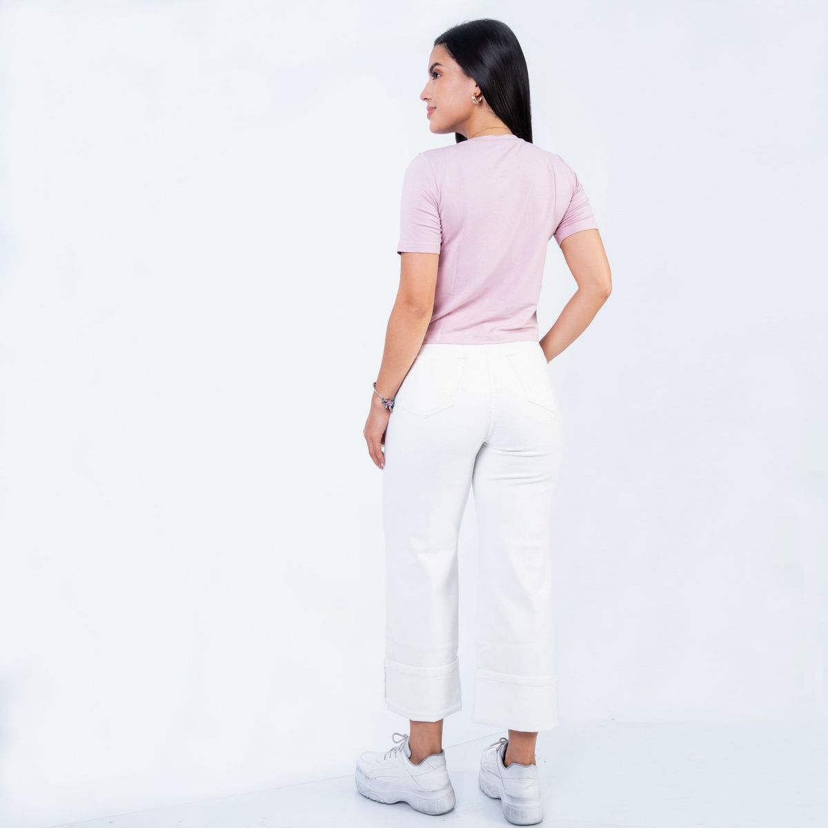 JAROLA - Pantalón Straight Roll Up Jarola Manuela