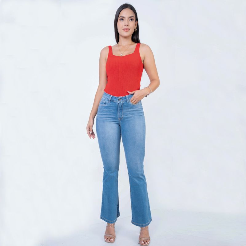 JAROLA - Pantalón Denim Flare Jarola Karla