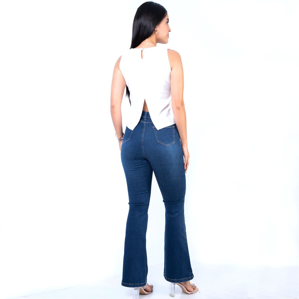 JAROLA - Pantalón Denim Flare Jarola Karla