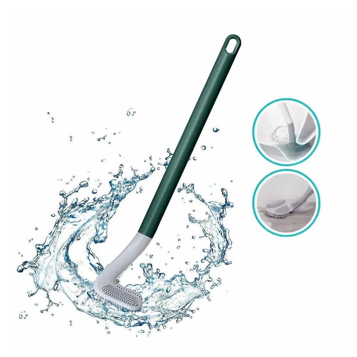 GENERICO - Cepillo de Limpieza de Inodoro Baño con Diseño Palo de Golf