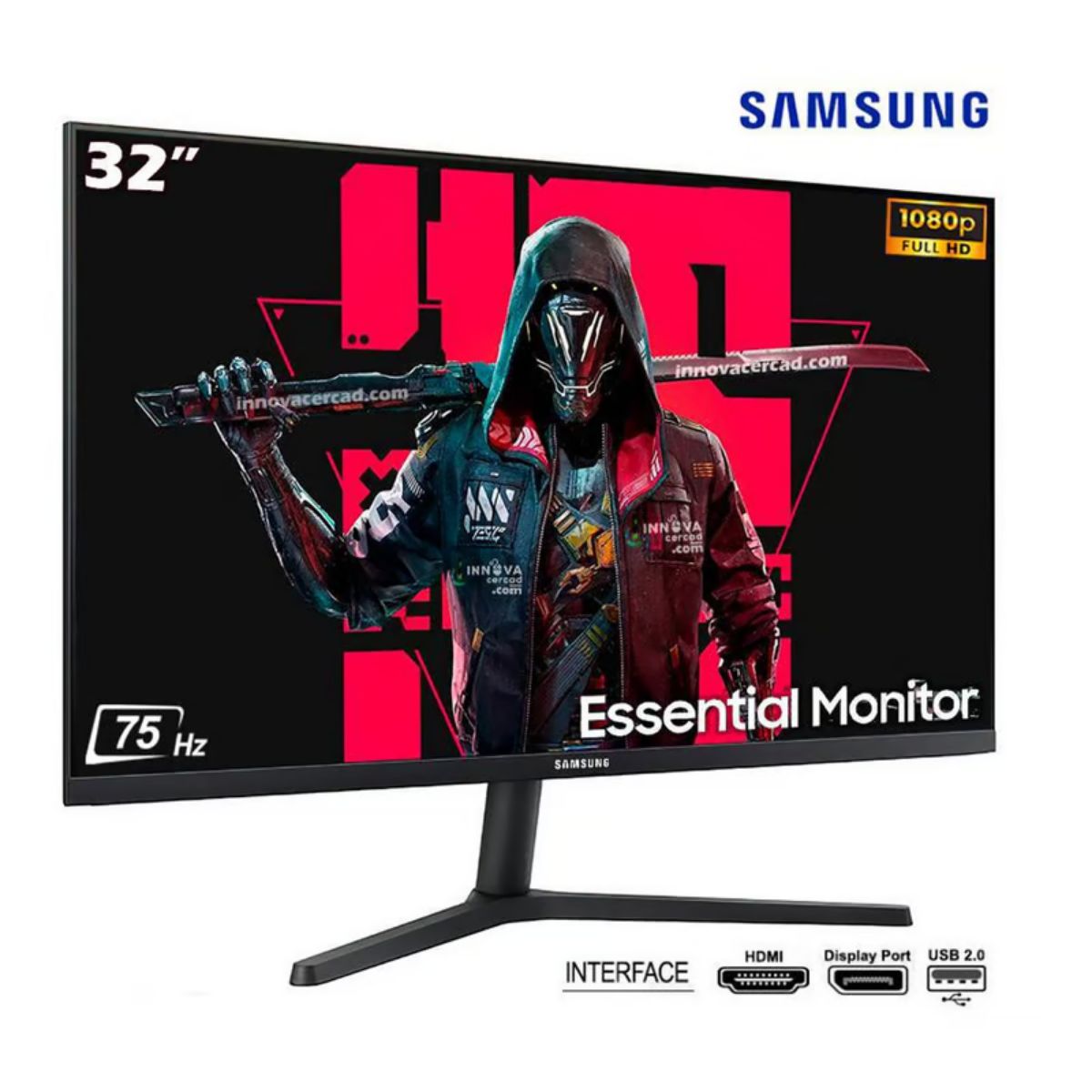 SAMSUNG - Monitor Samsung LS32B300NWNXGO  32 FHD VA 75Hz