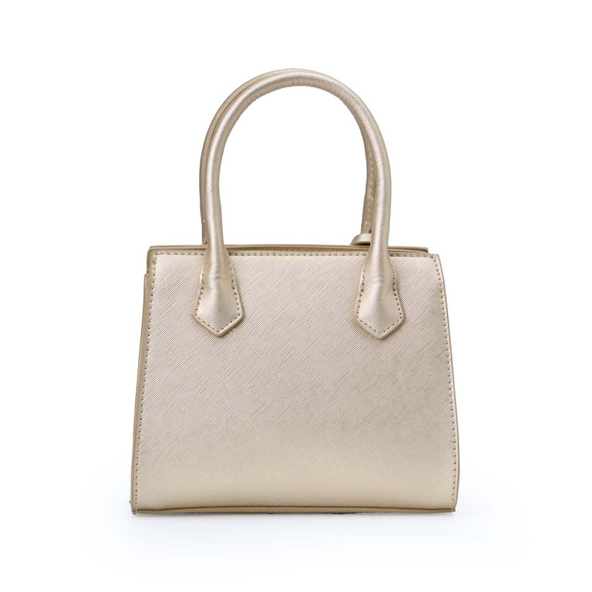 VIALE - Cartera Satchel BRI-CM2518 Dorado Briganti