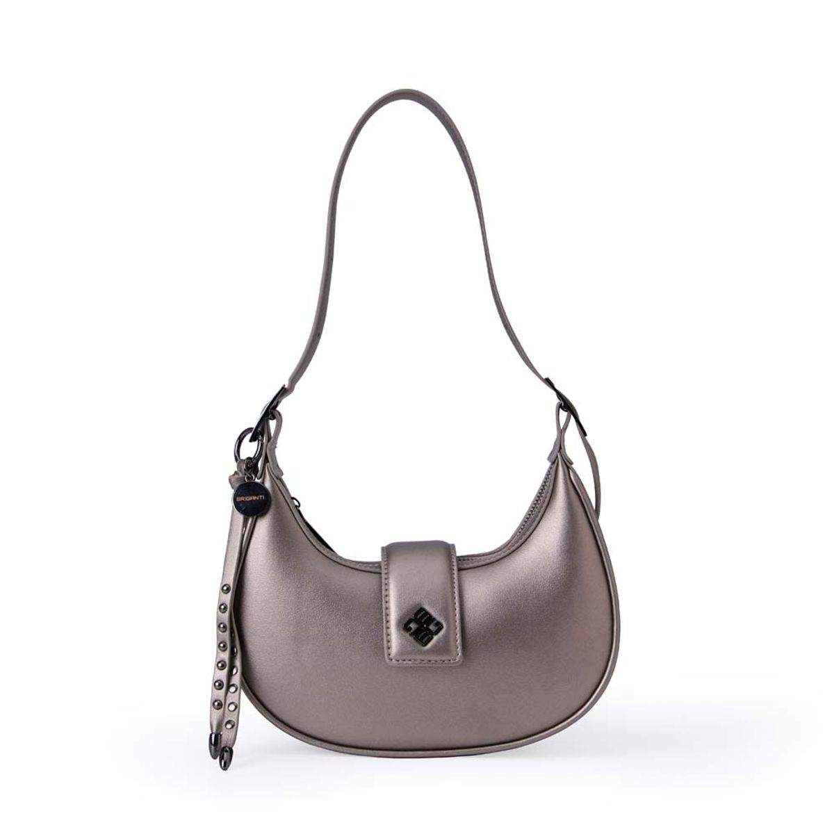 VIALE - Cartera Shoulder Bag BRI-CM2502 Pewter Briganti