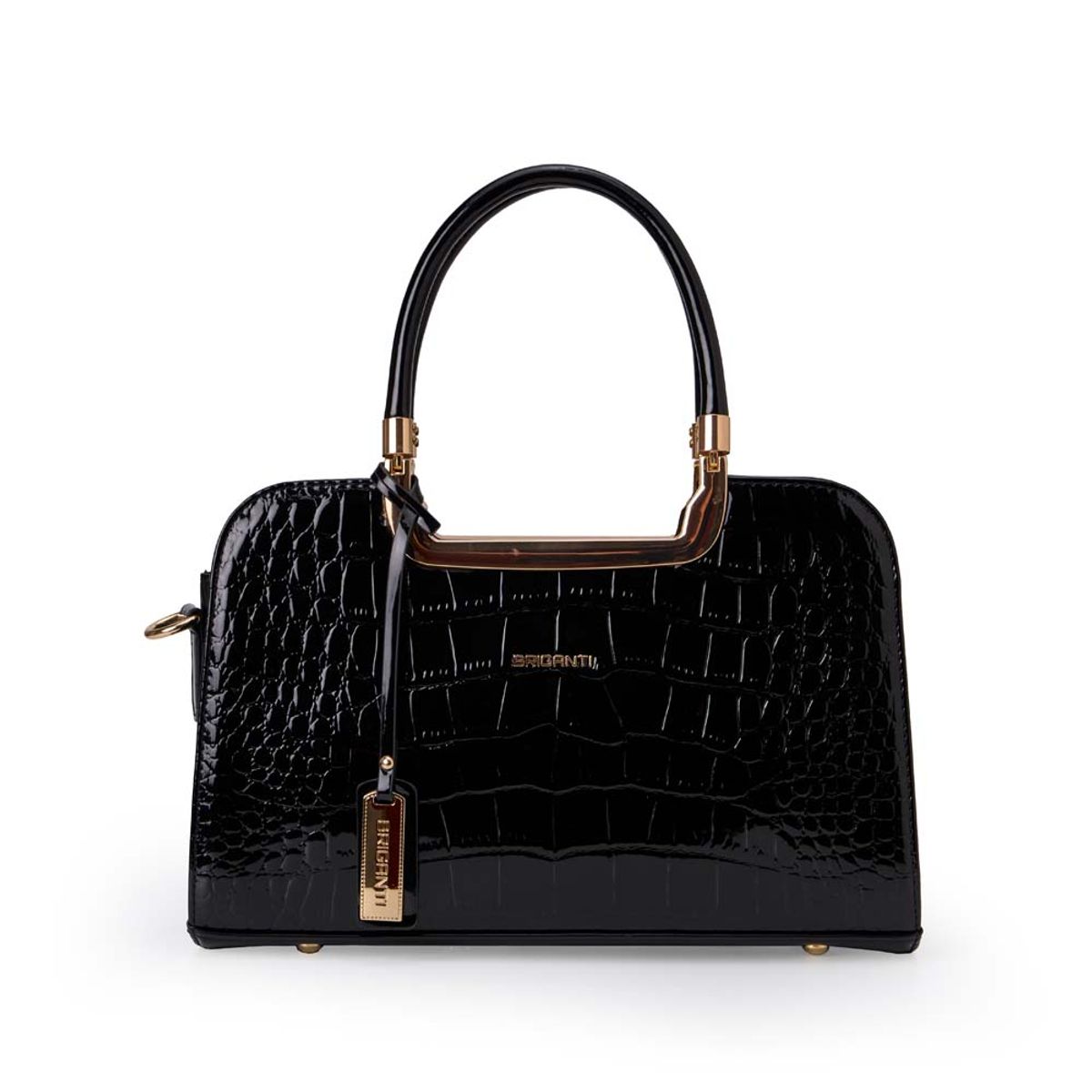 VIALE - Cartera Satchel BRI-CM2509 Negro Briganti