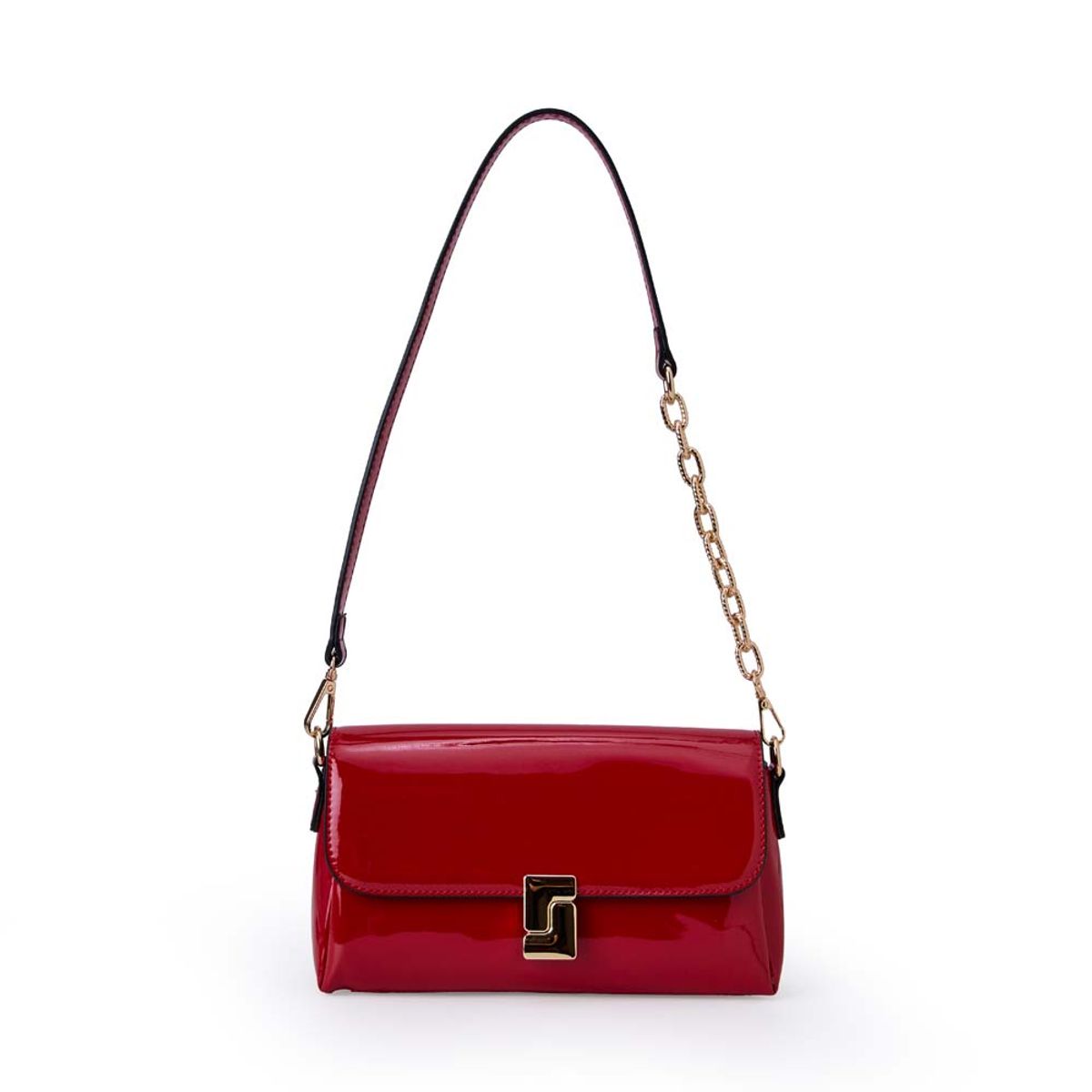 VIALE - Cartera Shoulder Bag BRI-CM2510 Rojo Briganti